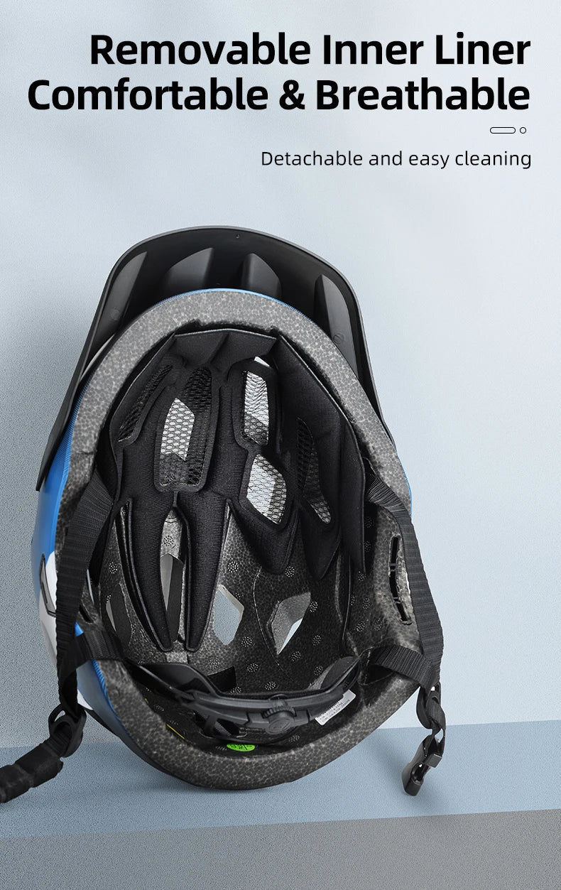 ROCKBROS Kids Detachable Full Face Bike helmet Children's Sports Cycling MTB Motorcycle Skateboarding Skating Helmet for Child