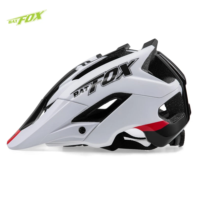 Batfox mtb helmet Size M Bicycle Helmet Men Women Molded Mountain Bike Ultralight Cycling Helmets