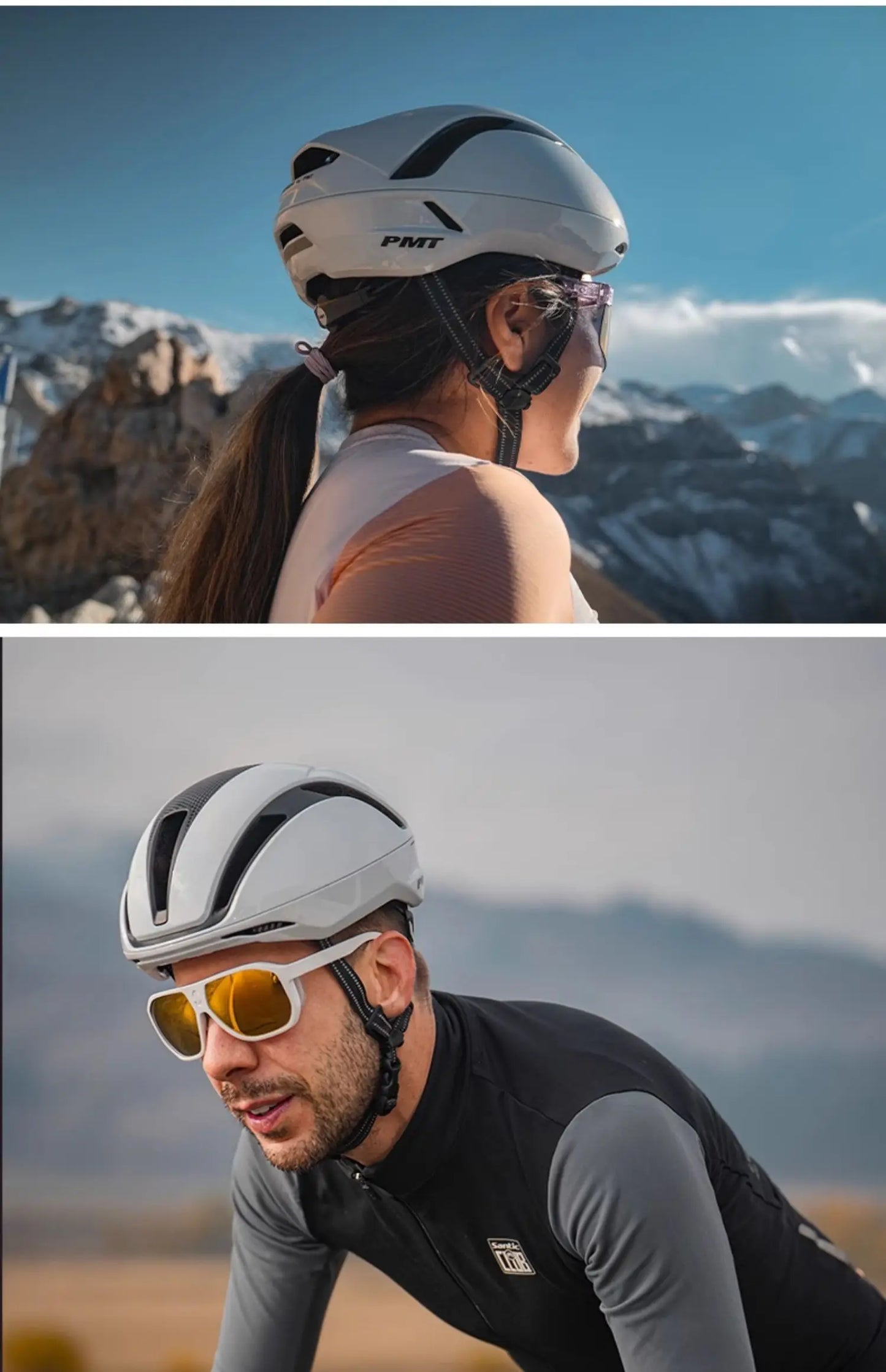 Bicycle riding helmet PTP core technology shock absorption men and women one-piece pneumatic helmet MTB road bike universal