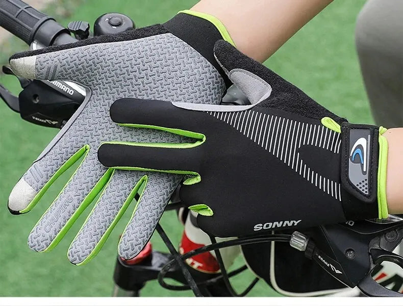 Cycling Anti-slip Unisex Gloves Breathable Shockproof Sports Gloves Anti-sweat Bike Bicycle Glove Cycling Equipment
