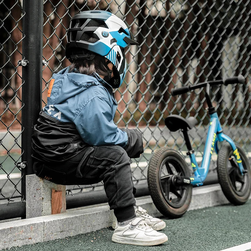 ROCKBROS Kids Detachable Full Face Bike helmet Children's Sports Cycling MTB Motorcycle Skateboarding Skating Helmet for Child