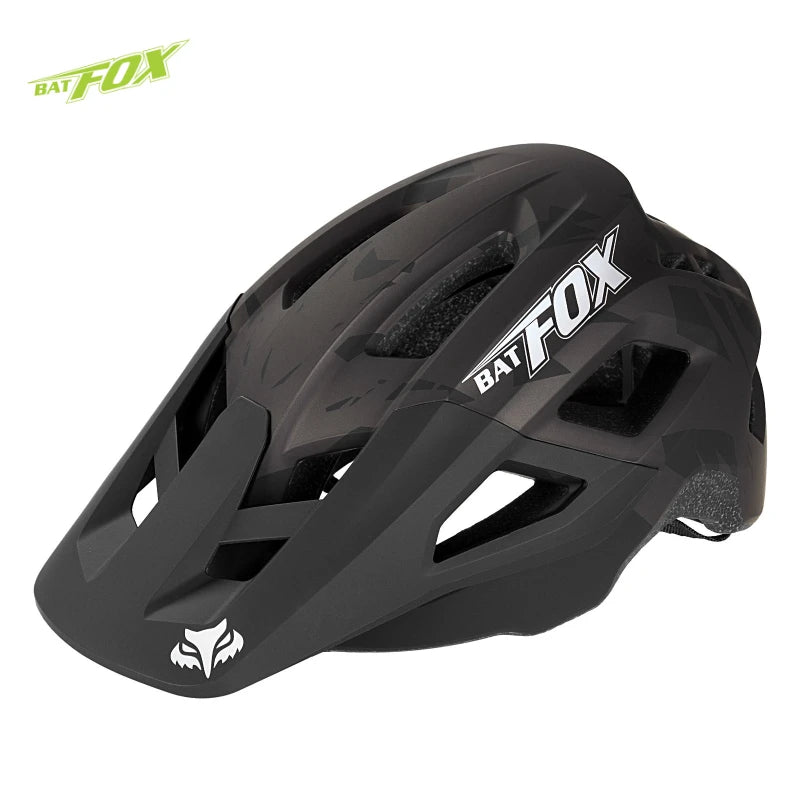 BATFOX Mtb Helmet Cycling Bicycle helmet Integrally-moulded Mountain Bike accessories