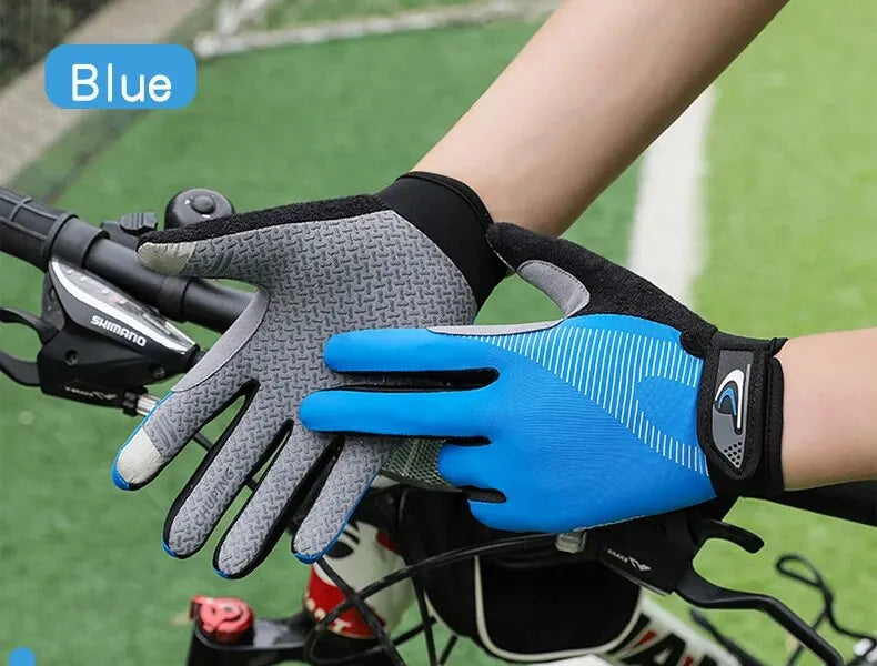 Cycling Anti-slip Unisex Gloves Breathable Shockproof Sports Gloves Anti-sweat Bike Bicycle Glove Cycling Equipment