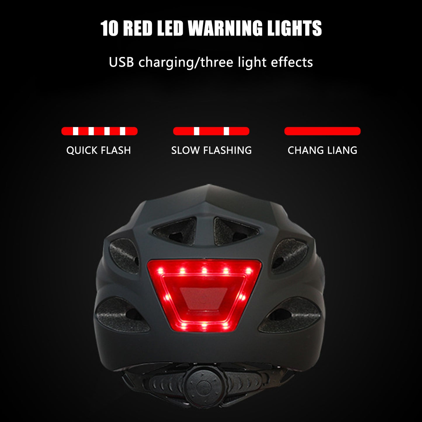 Bike Helmet with LED Light,Outdoor Breathable Cycling Safety Helmet for Unisex,Professional Safe Smart Cap Bicycle Accessories