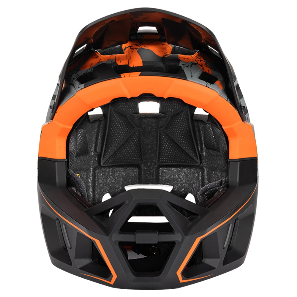 Full Face Mountain Bike Helmet Adult Racing Downhill MTB Helmet for Mountain Bike for Cycling Safety Equipment