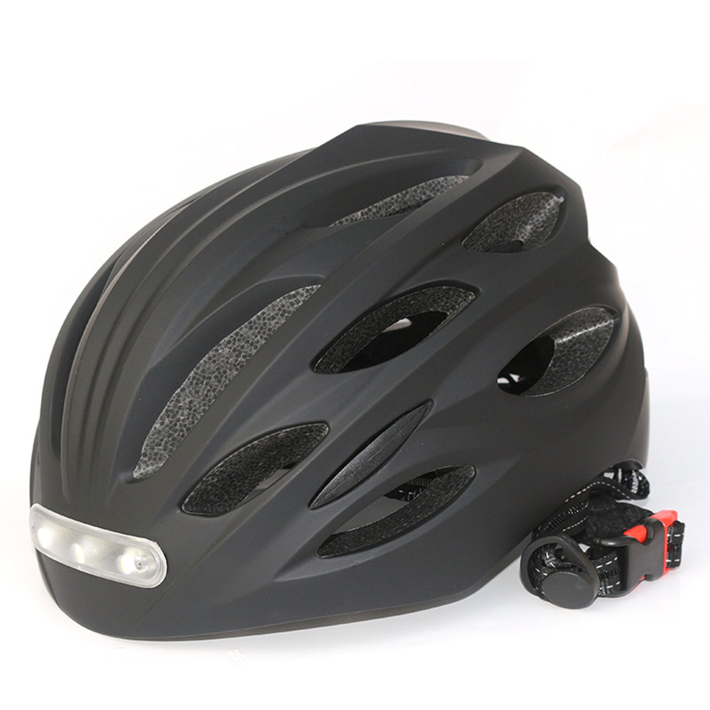 Bike Helmet with LED Light,Outdoor Breathable Cycling Safety Helmet for Unisex,Professional Safe Smart Cap Bicycle Accessories