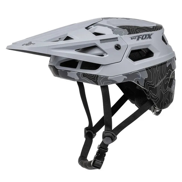 BATFOX-Ultralight Cycling Helmet for Men and Women, MTB Bicycle Helmets, Mountain Bike Helmet, CE, New