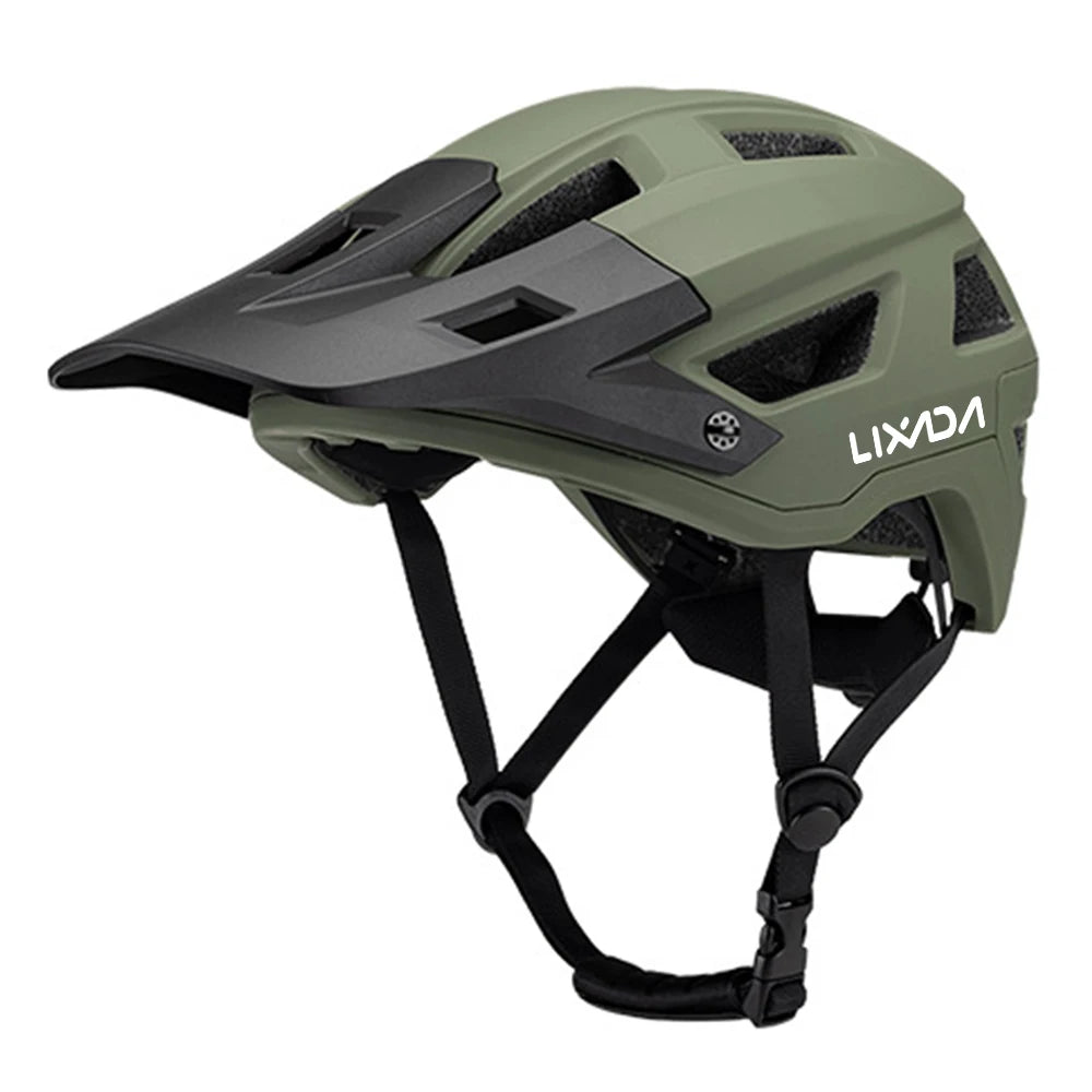 Bike Helmet for Men and Women Mountain Helmet Road Bike Helmet 55-61cm Adjustable Dial Removable Visor Ventilation 14 Air Vents