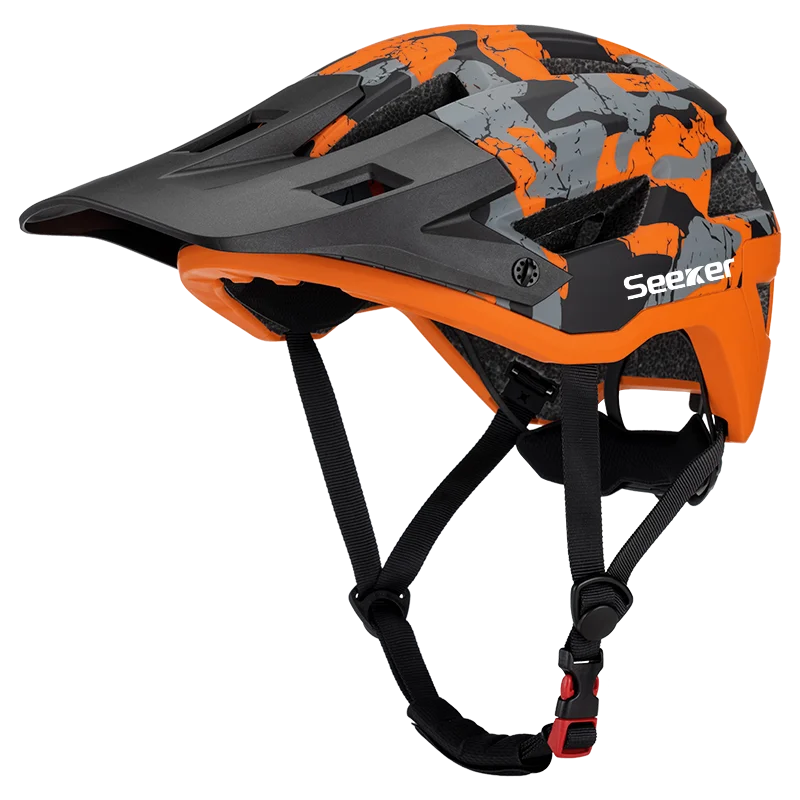 Seeker Men And Women Bicycle Helmets Lightweight Integrated Road Mountain Bike Racing Helmets Outdoor Sports Riding Equipment