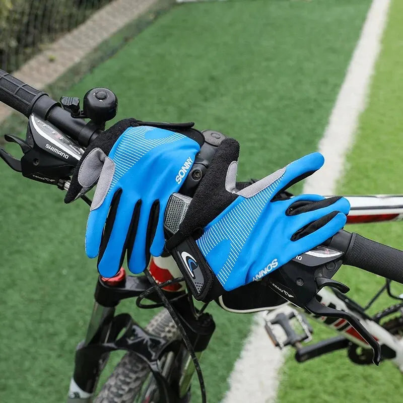 Cycling Anti-slip Unisex Gloves Breathable Shockproof Sports Gloves Anti-sweat Bike Bicycle Glove Cycling Equipment