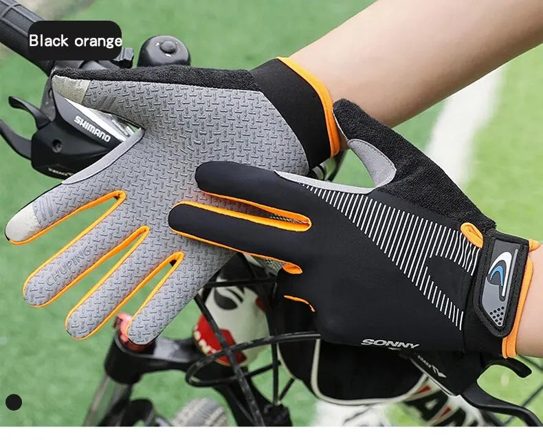 Cycling Anti-slip Unisex Gloves Breathable Shockproof Sports Gloves Anti-sweat Bike Bicycle Glove Cycling Equipment