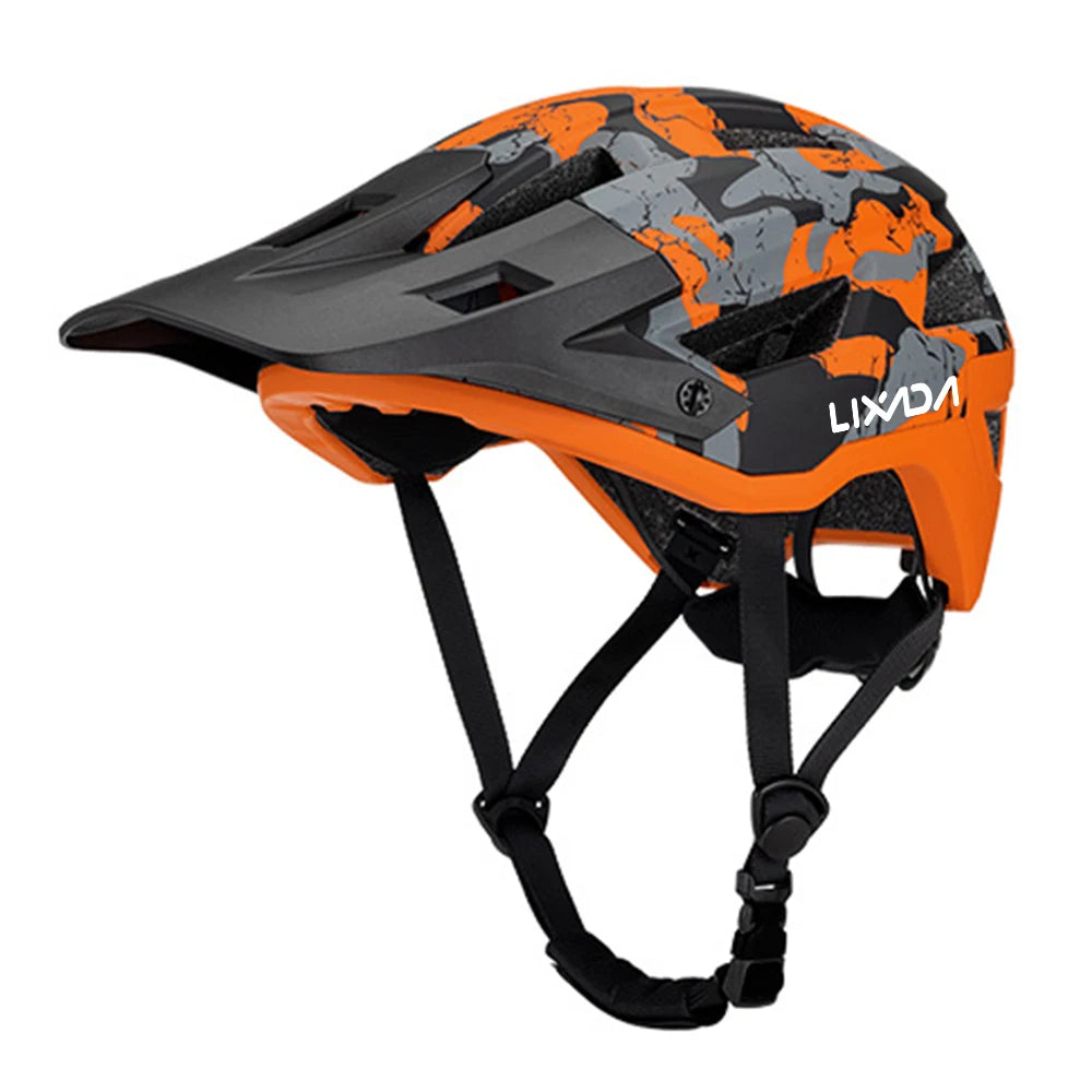 Bike Helmet for Men and Women Mountain Helmet Road Bike Helmet 55-61cm Adjustable Dial Removable Visor Ventilation 14 Air Vents