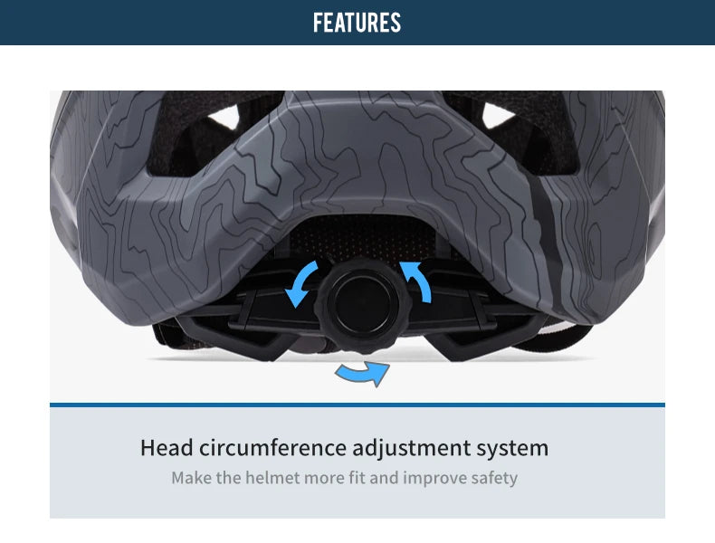 BATFOX-Ultralight Cycling Helmet for Men and Women, MTB Bicycle Helmets, Mountain Bike Helmet, CE, New