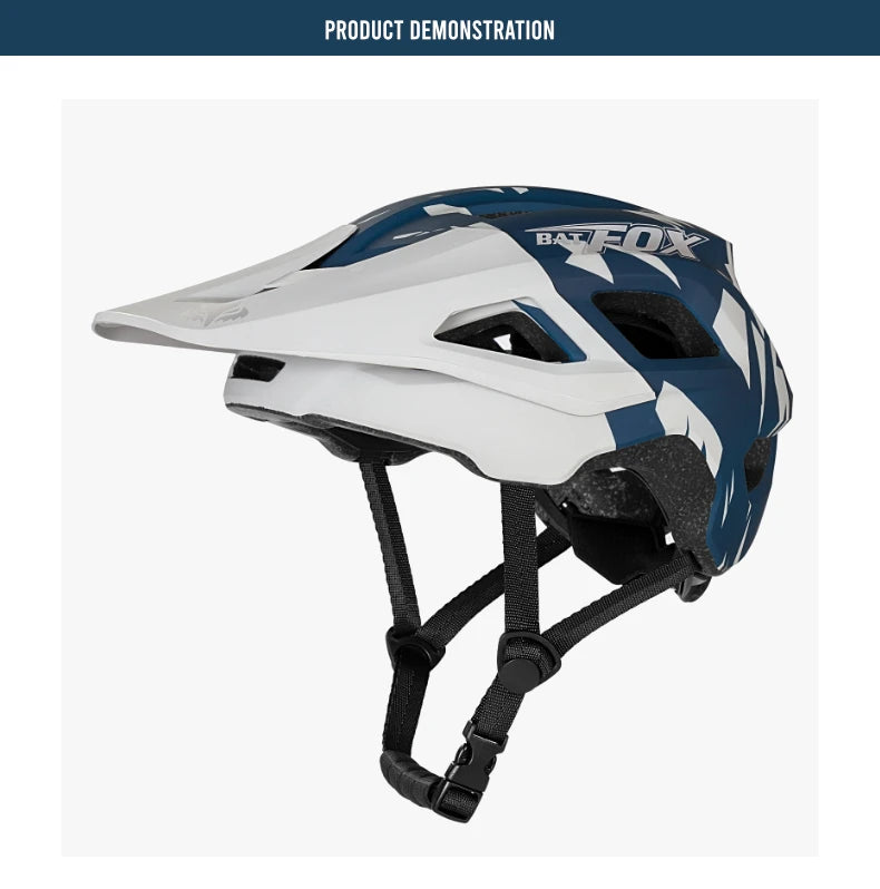 BATFOX Mtb Helmet Cycling Bicycle helmet Integrally-moulded Mountain Bike accessories