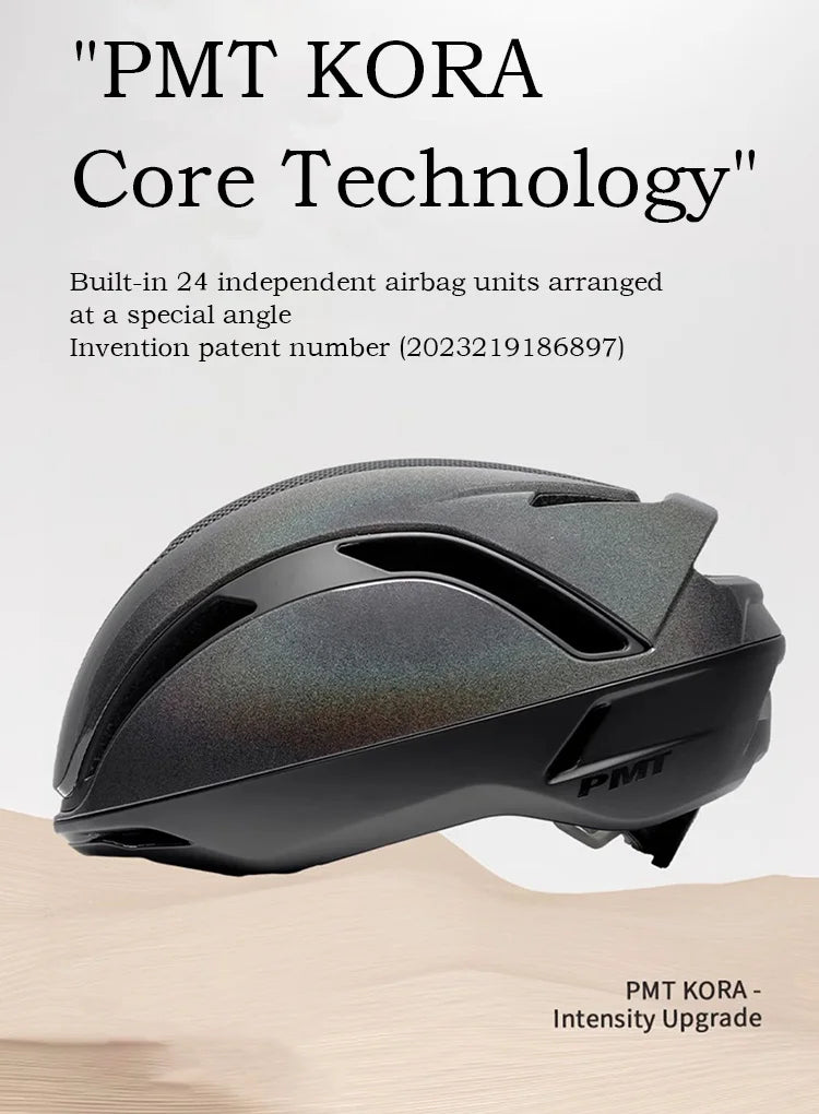 Bicycle riding helmet PTP core technology shock absorption men and women one-piece pneumatic helmet MTB road bike universal