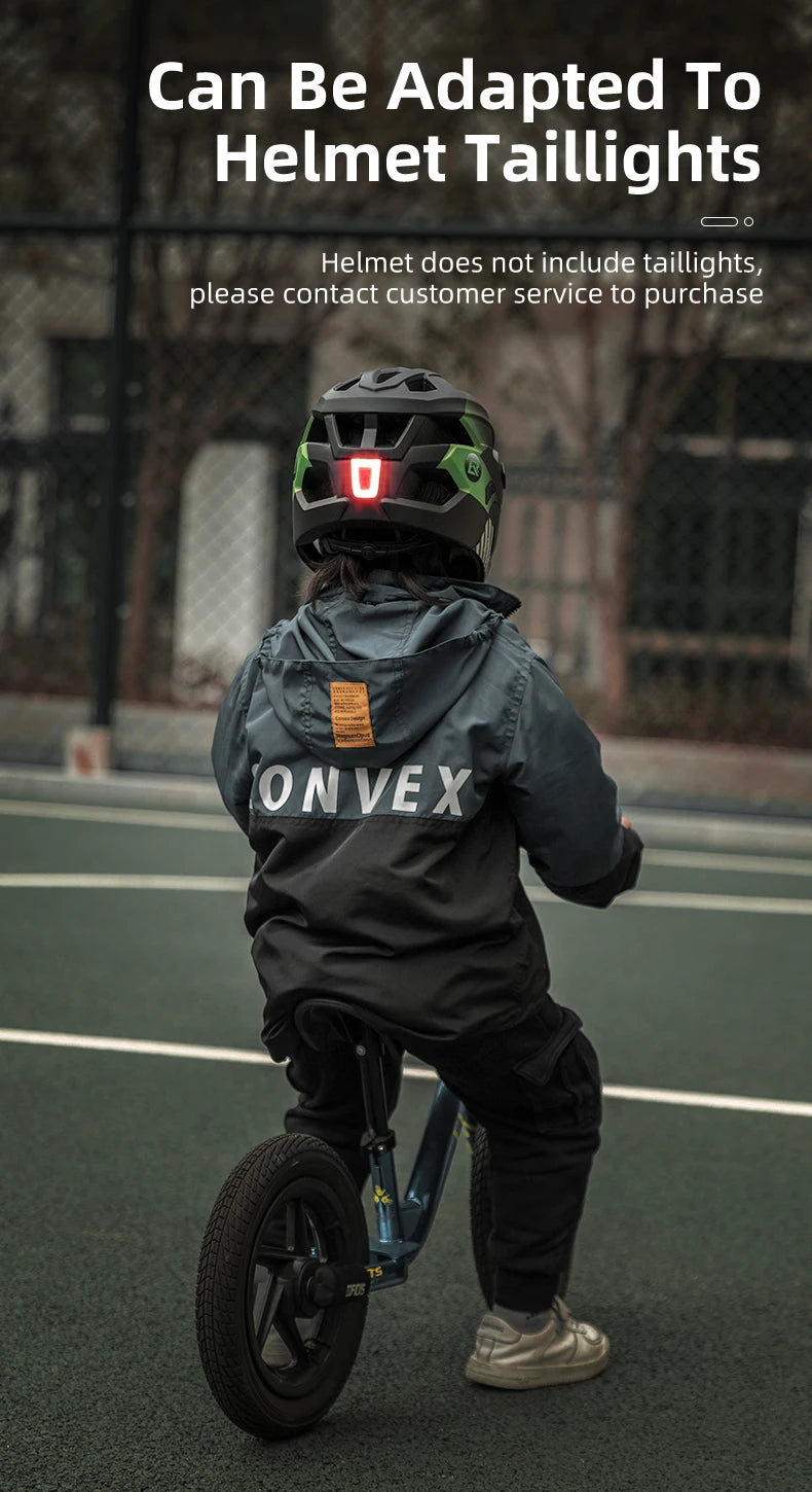 ROCKBROS Kids Detachable Full Face Bike helmet Children's Sports Cycling MTB Motorcycle Skateboarding Skating Helmet for Child