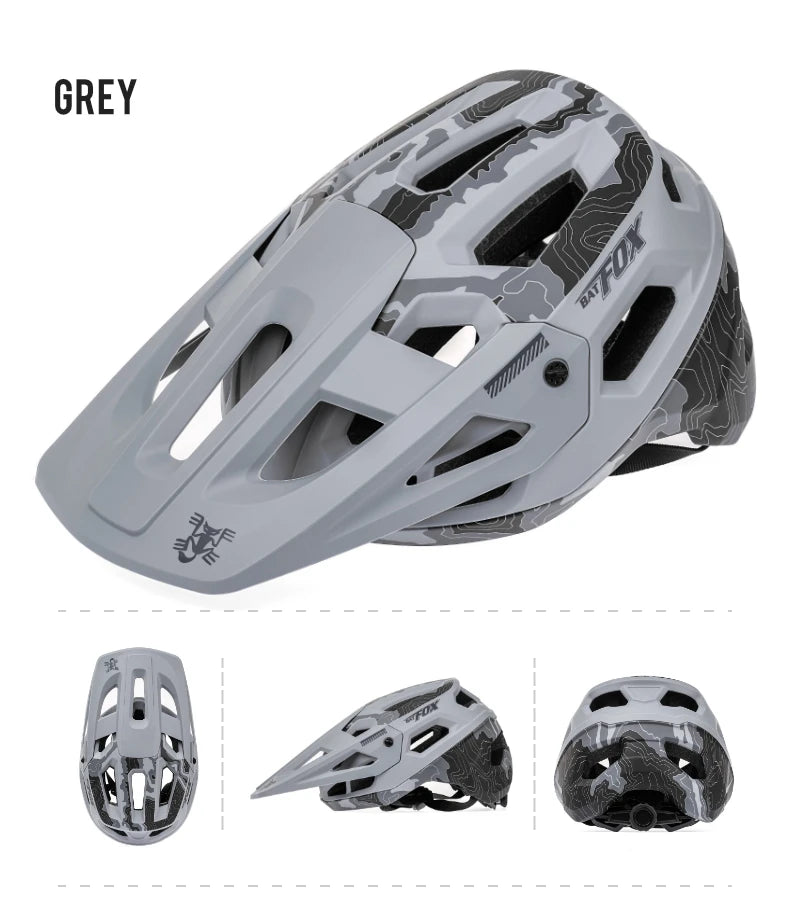 BATFOX-Ultralight Cycling Helmet for Men and Women, MTB Bicycle Helmets, Mountain Bike Helmet, CE, New