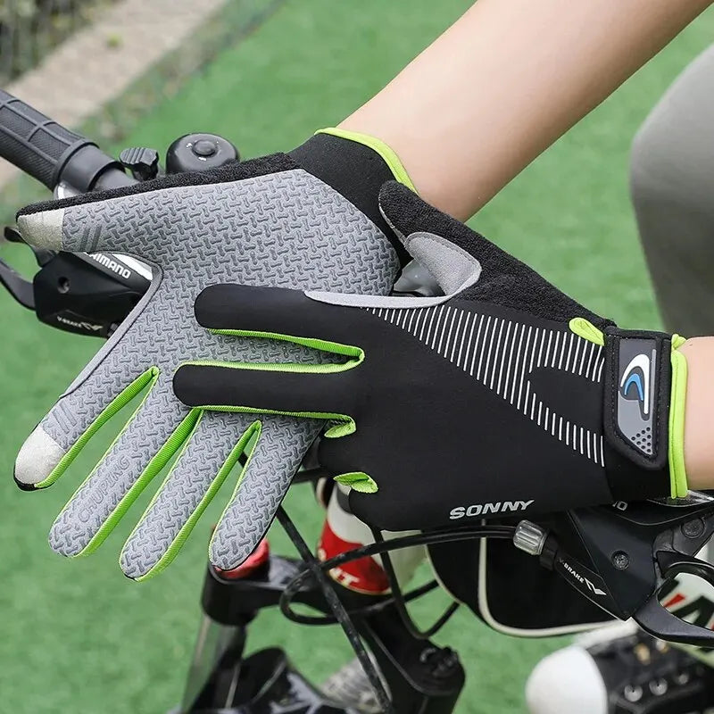 Cycling Anti-slip Unisex Gloves Breathable Shockproof Sports Gloves Anti-sweat Bike Bicycle Glove Cycling Equipment