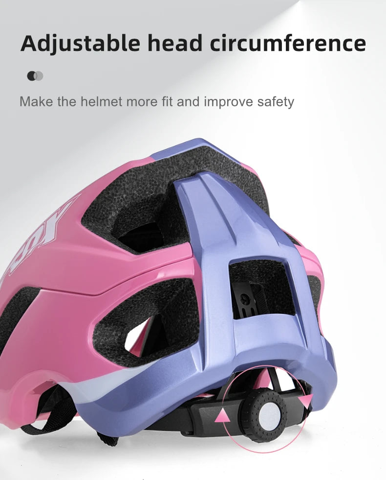 Batfox mtb helmet Size M Bicycle Helmet Men Women Molded Mountain Bike Ultralight Cycling Helmets