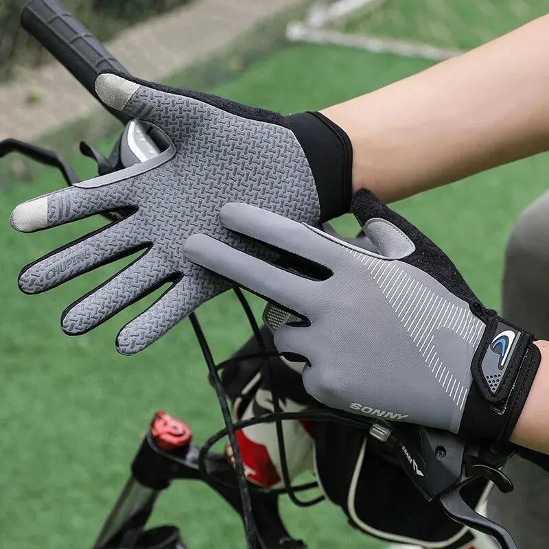 Cycling Anti-slip Unisex Gloves Breathable Shockproof Sports Gloves Anti-sweat Bike Bicycle Glove Cycling Equipment