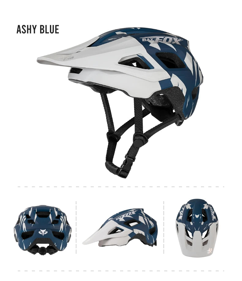 BATFOX Mtb Helmet Cycling Bicycle helmet Integrally-moulded Mountain Bike accessories