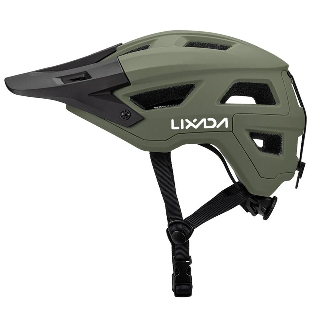 Bike Helmet for Men and Women Mountain Helmet Road Bike Helmet 55-61cm Adjustable Dial Removable Visor Ventilation 14 Air Vents