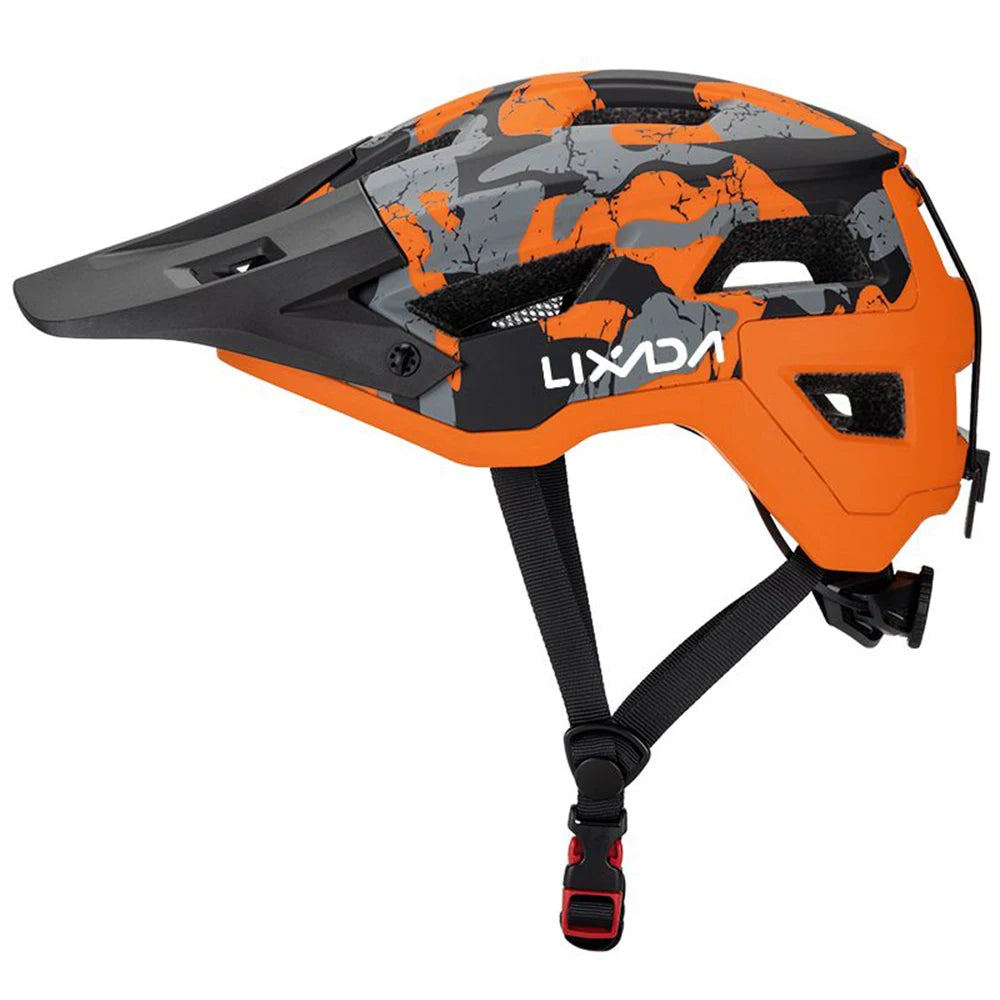 Bike Helmet for Men and Women Mountain Helmet Road Bike Helmet 55-61cm Adjustable Dial Removable Visor Ventilation 14 Air Vents