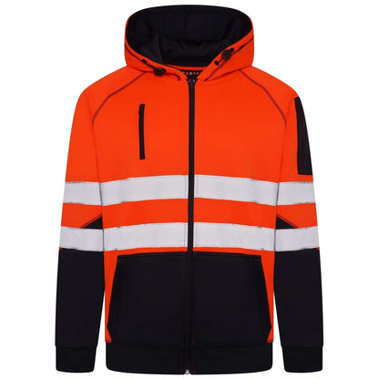 Aviator Hi Vis Zip Hoodie - AV036-2