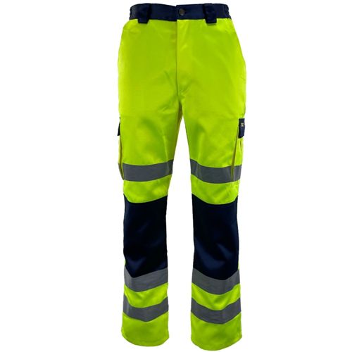 Hi Vis Polycotton Cargo Trousers - HV516-2