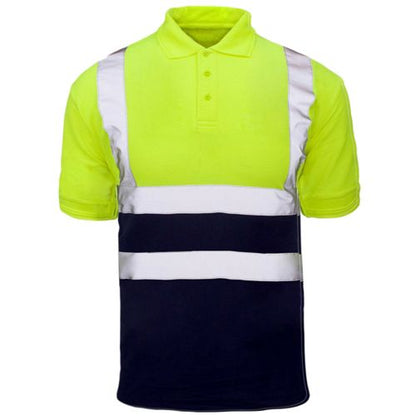 Hi Vis 2 Tone Polo Shirt - HV315-3