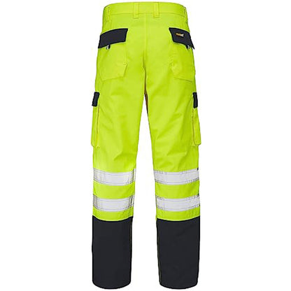 Mens Hi Vis Polycotton Safety Work Trousers - HV039-3