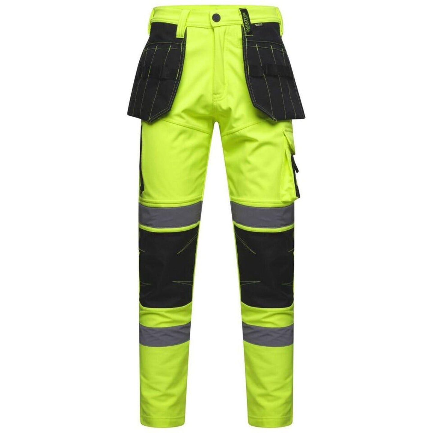 Men's Hi Vis Softshell Cargo Trousers - AV059-6