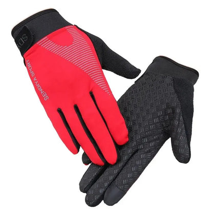 Cycling Gloves All Refer to MEN'S AND WOMEN'S Thin Breathable Touch Screen Outdoor Sports, Mountaineering, Fitness, Mountain Ice