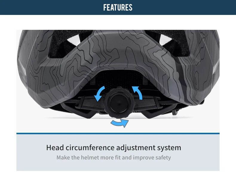 BATFOX Bike Helmet Men & Women High Quality Integrally-molded Cycling Mtb Bicycle Helmet Road & Mountain
