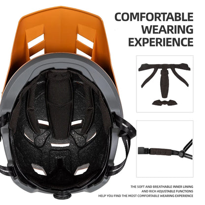 BATFOX In-mold DH MTB Bicycle Helmet Sports Anti-impact Road Mountain Bike Helmet casco fox Men Women Riding Cycling Helmet