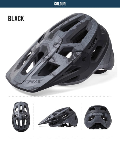 BATFOX Bike Helmet Men & Women High Quality Integrally-molded Cycling Mtb Bicycle Helmet Road & Mountain