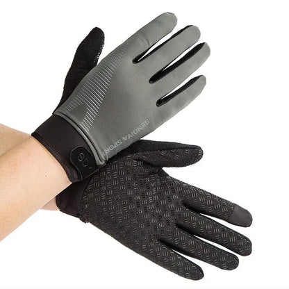 Cycling Gloves All Refer to MEN'S AND WOMEN'S Thin Breathable Touch Screen Outdoor Sports, Mountaineering, Fitness, Mountain Ice