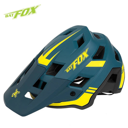 BATFOX In-mold DH MTB Bicycle Helmet Sports Anti-impact Road Mountain Bike Helmet casco fox Men Women Riding Cycling Helmet