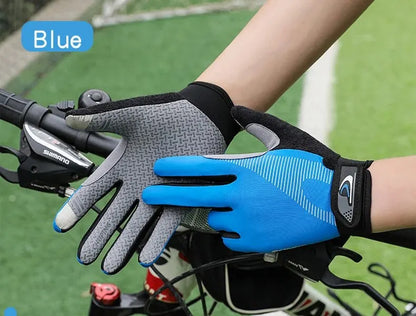 Cycling Anti-slip Unisex Gloves Breathable Shockproof Sports Gloves Anti-sweat Bike Bicycle Glove Cycling Equipment