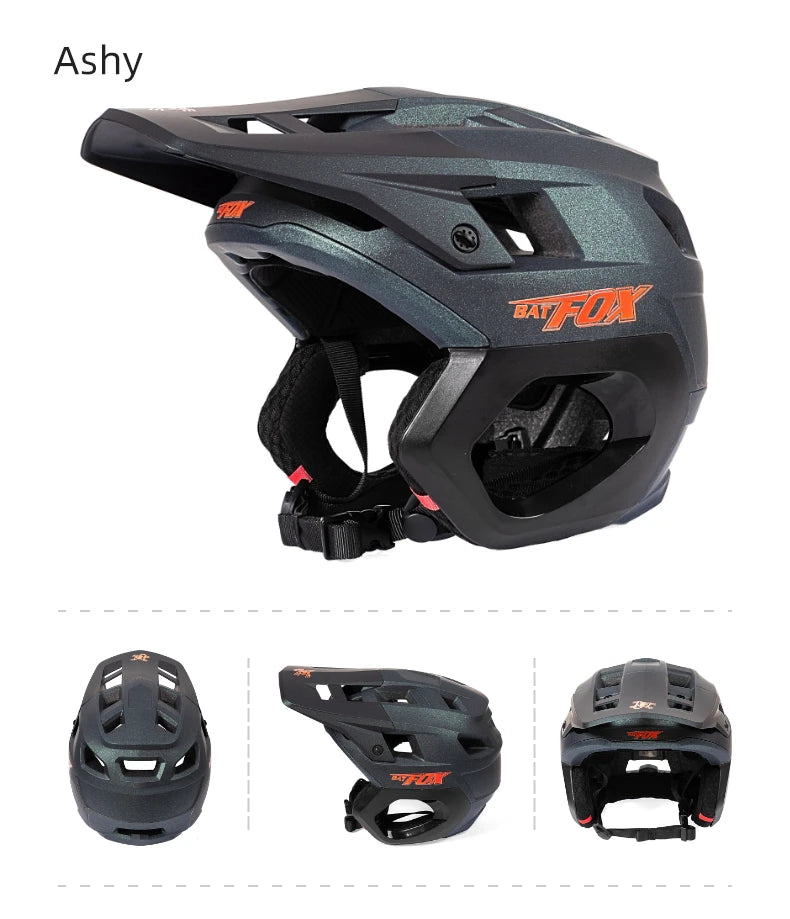 BATFOX mountain helmet bike accessories head safety bicycle protection equipment