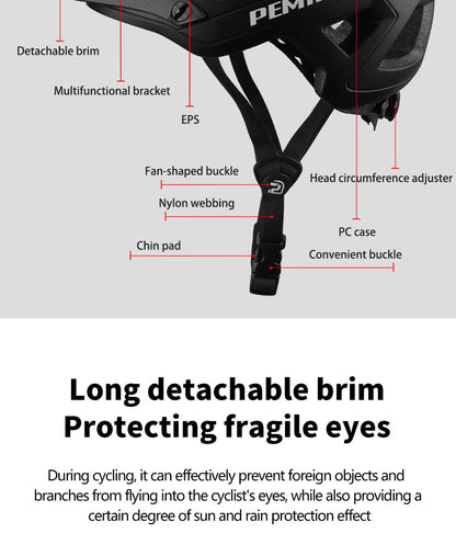 Ultralight Cycling Helmet Road Mtb Helmet Cycling Safety Cap Racing Bike Equipments Women Men Integrally-Molded Bicycle Helmet