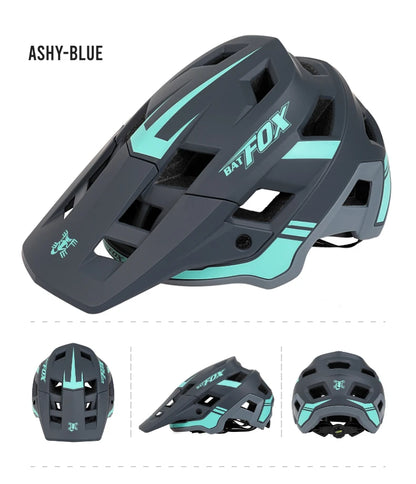 BATFOX In-mold DH MTB Bicycle Helmet Sports Anti-impact Road Mountain Bike Helmet casco fox Men Women Riding Cycling Helmet