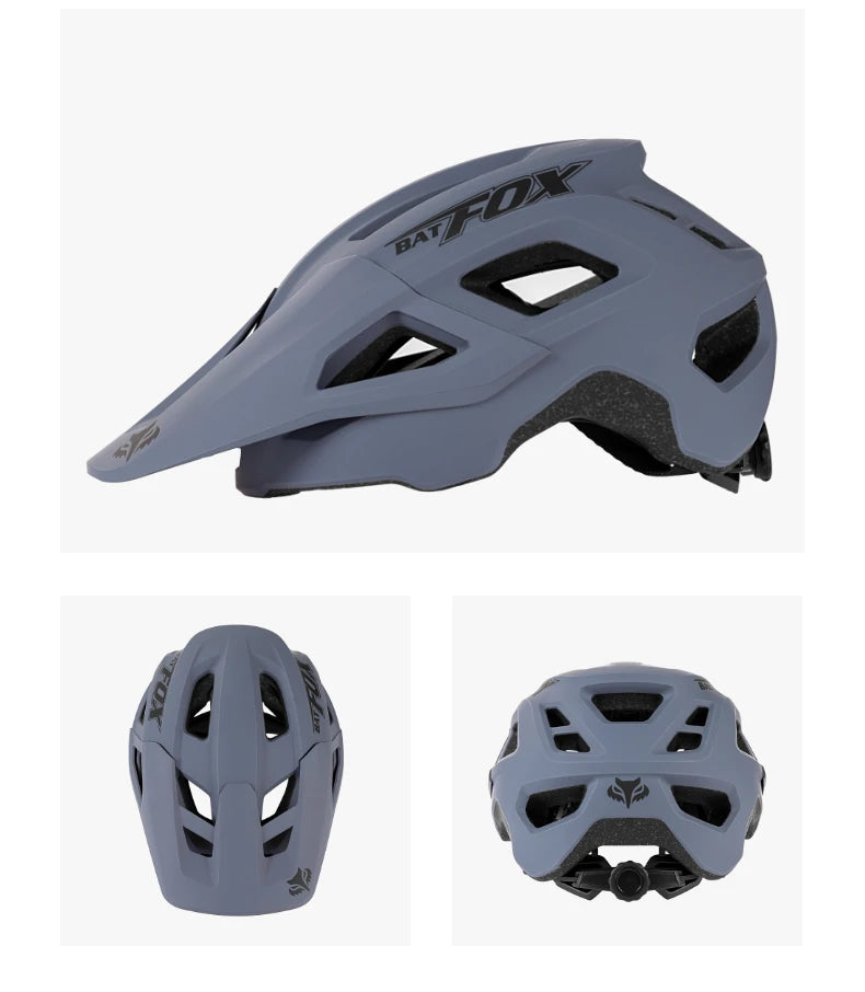 BATFOX In-mold DH MTB Bicycle Helmet Sports Anti-impact Road Mountain Bike Helmet casco fox Men Women Riding Cycling Helmet