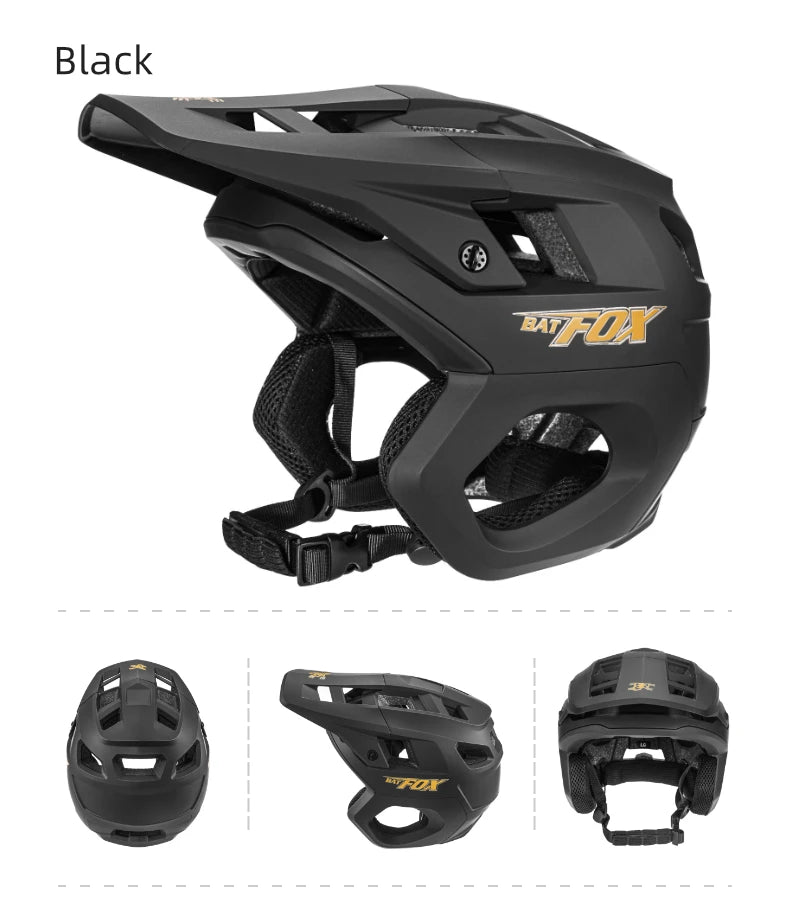 BATFOX mountain helmet bike accessories head safety bicycle protection equipment