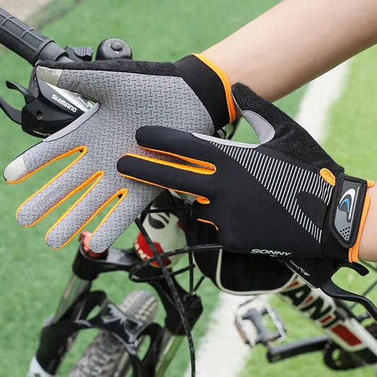 Cycling Anti-slip Unisex Gloves Breathable Shockproof Sports Gloves Anti-sweat Bike Bicycle Glove Cycling Equipment
