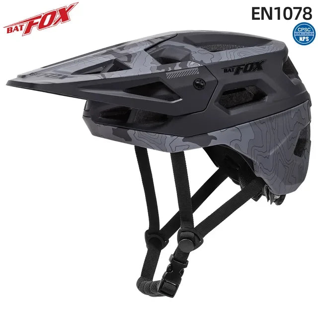 BATFOX Bike Helmet Men & Women High Quality Integrally-molded Cycling Mtb Bicycle Helmet Road & Mountain