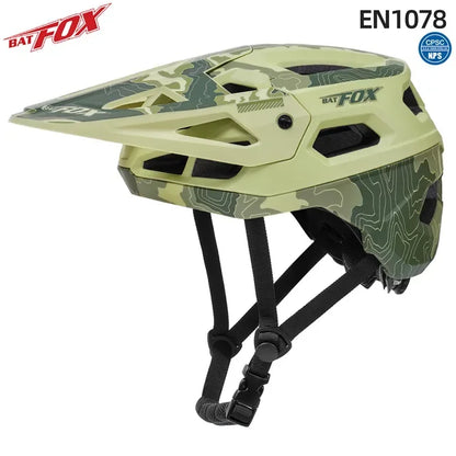 BATFOX Bike Helmet Men & Women High Quality Integrally-molded Cycling Mtb Bicycle Helmet Road & Mountain
