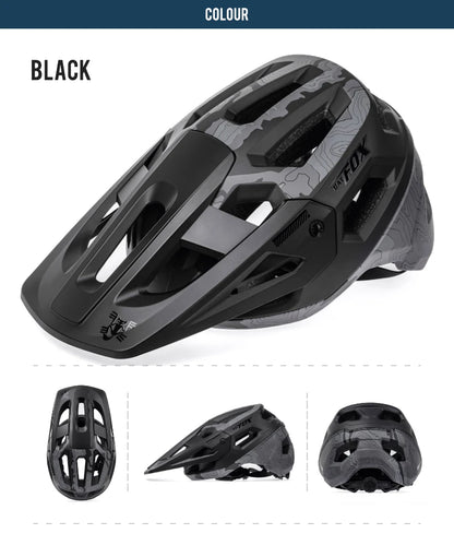 BATFOX Bike Helmet Men & Women High Quality Integrally-molded Cycling Mtb Bicycle Helmet Road & Mountain
