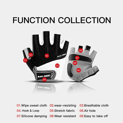 Cycling Gloves Bicycle Gloves for Men Women Mountain Bike Gloves Anti-Slip Shock Absorbing Half Finger Sport Gloves Accessories