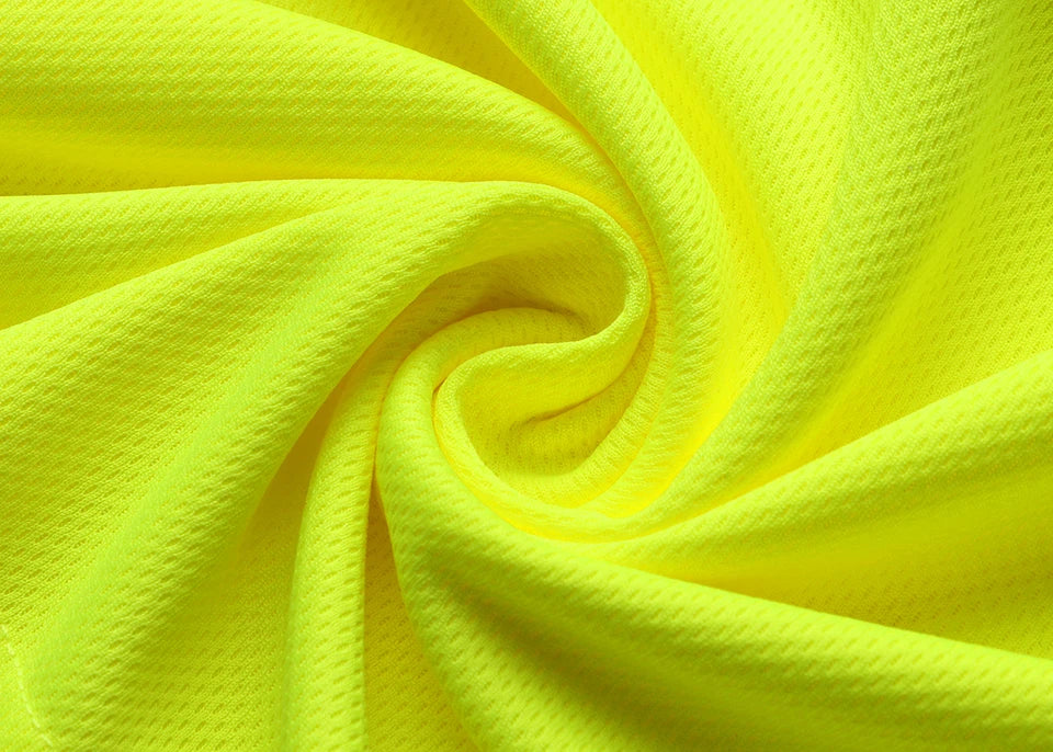 Hi vis work shirt Long Sleeve Safety Polo Shirt Orange High Visibility Reflective Shirt With Pockets